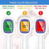 LPOW Thermometer for Adults, Non Contact Infrared Digital Thermometer for Fever, Body Thermometer and Surface Thermometer 2 in 1 Dual Mode(White)